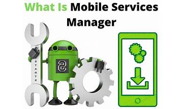 Mobile Services Manager for Android - Download the APK from Habererciyes